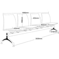 Vinn Heavy Duty Metal Frame Beam