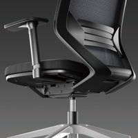 Vogue Mesh Back Chair - Aluminium Base