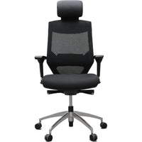 Vogue Mesh Back Chair - Aluminium Base