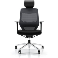 Vogue Mesh Back Chair - Aluminium Base