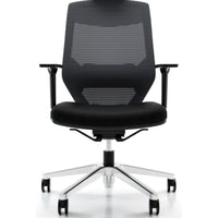 Vogue Mesh Back Chair - Aluminium Base