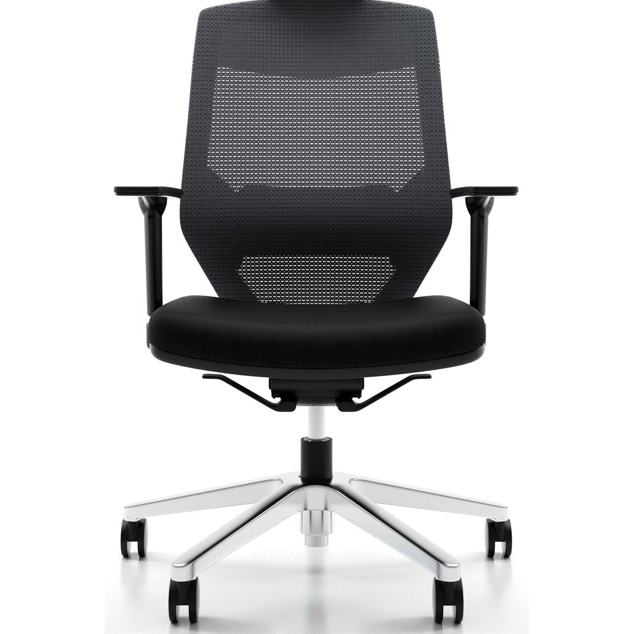 Vogue Mesh Back Chair - Aluminium Base