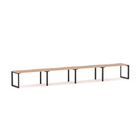 Anvil 4-Person Single-sided Desk Workstation