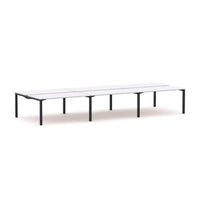 Axis Stretch 6-Person Double-sided Desk Workstation