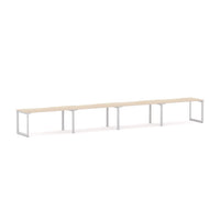 Anvil 4-Person Single-sided Desk Workstation