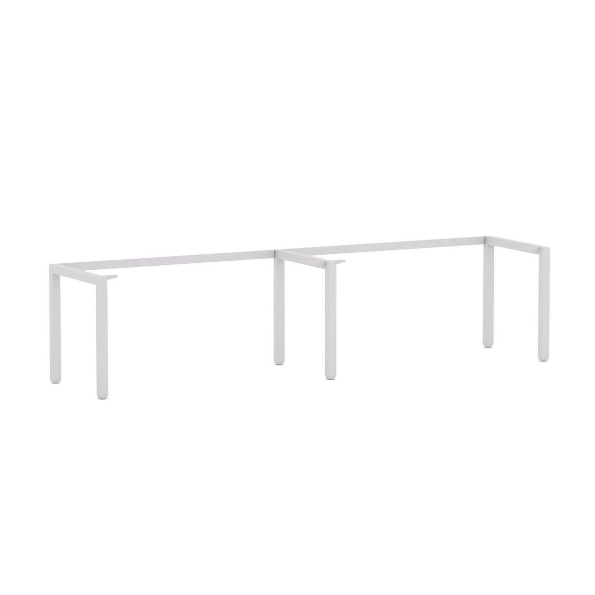 Axis 2-Person Single-sided Desk Workstation Frame Only