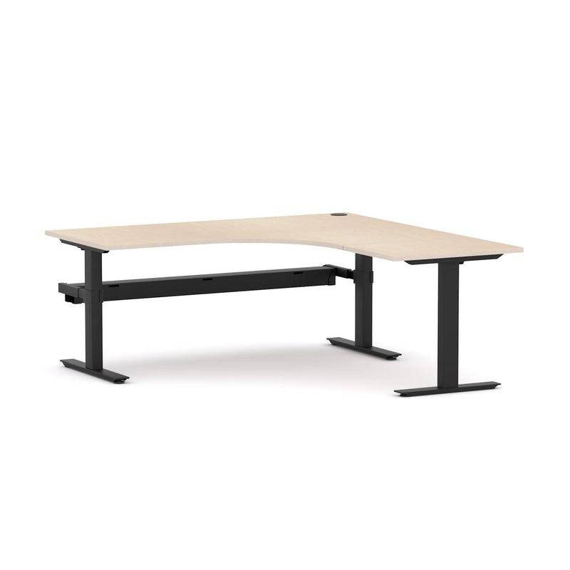 Agile Fixed Rectangle 90° Workstation