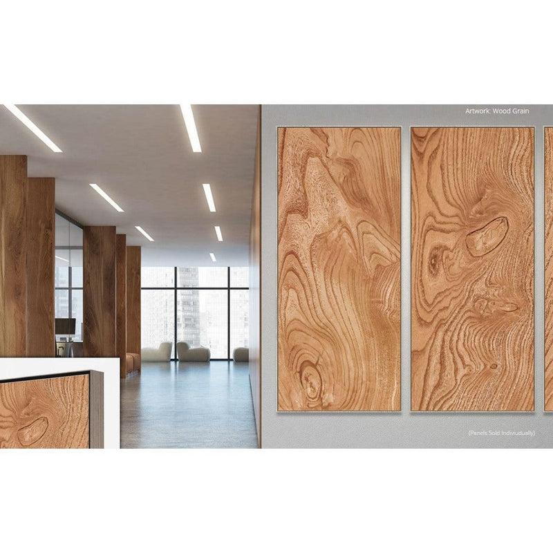 Acoustic Art LX33 Powder Coat - Wood Grain