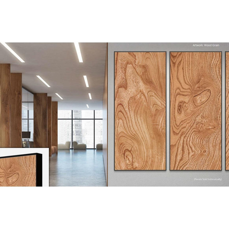 Acoustic Art LX33 Powder Coat - Wood Grain