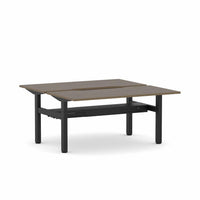 Klass Fixed 2-Person Double-sided Desk Workstation