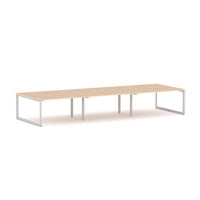 Anvil 6-Person Double-sided Desk Workstation