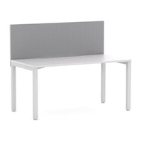 Axis 1 User Single Desk, 50x50mm Square Leg Design. Includes: Edge25 Screen