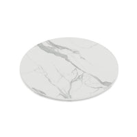 Round Shark-Nose Melamine Marble Worktop