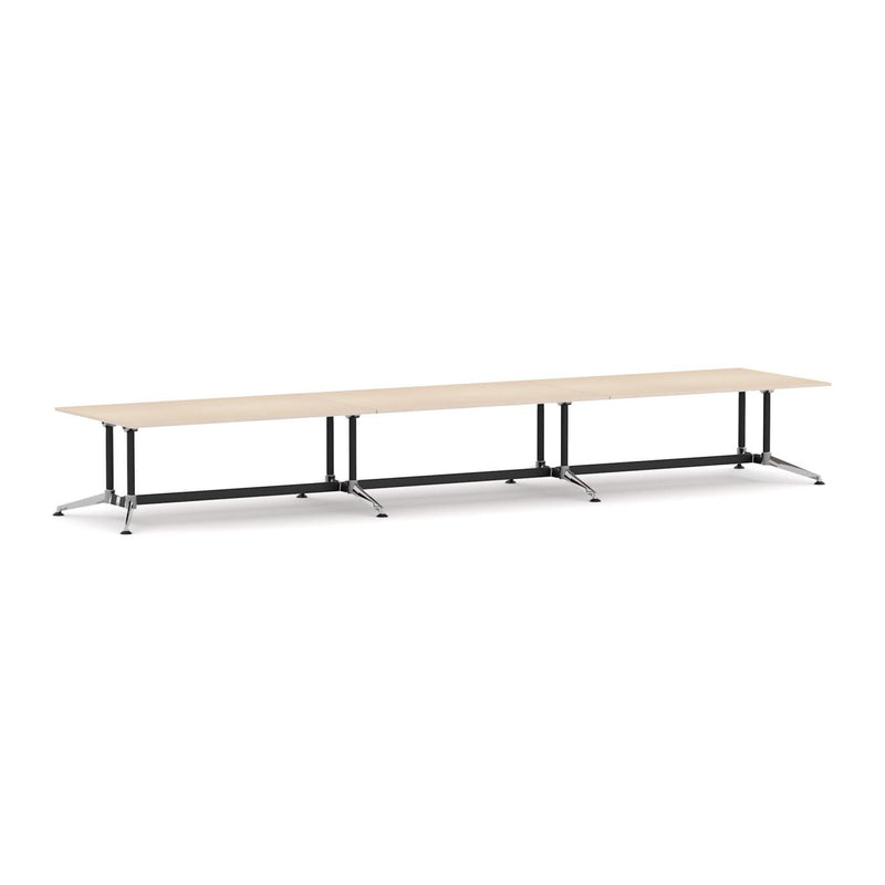 Modulus Boardroom Table Triple Span, Twin Post