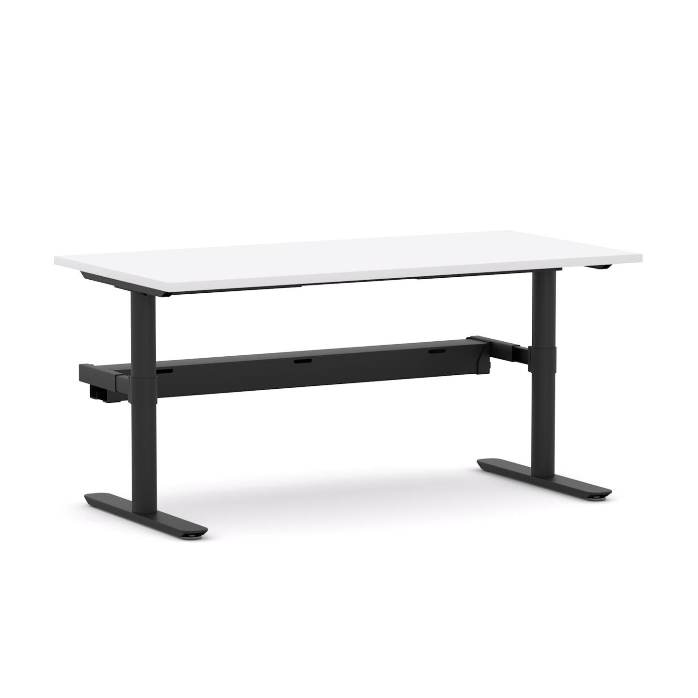Agile Fixed Round Straight Workstation
