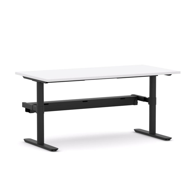 Agile Fixed Round Straight Workstation