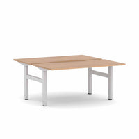 Klass Fixed 2-Person Double-sided Desk Workstation