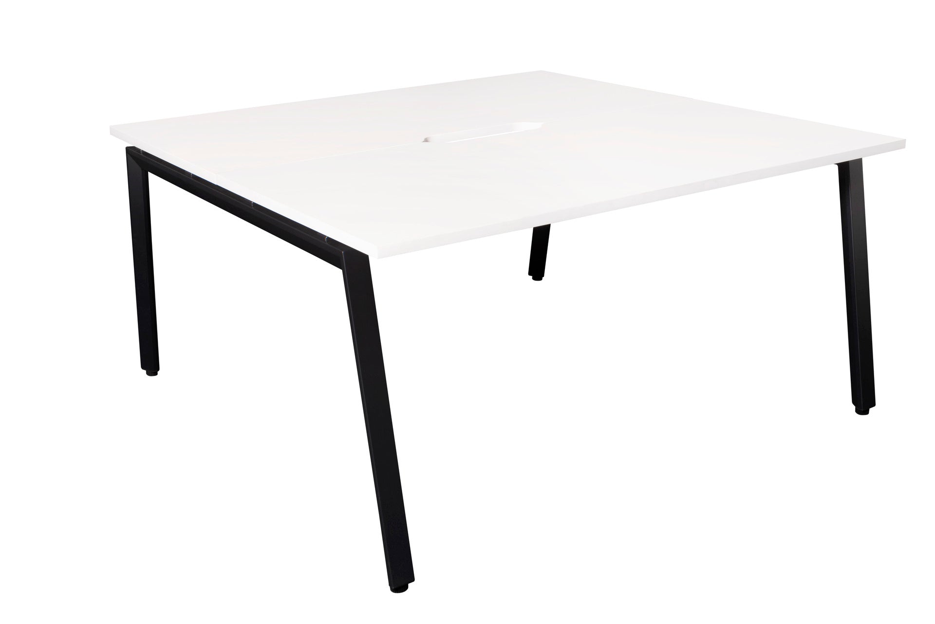 Daytona 2 Person Double Sided Workstation - Without Screen