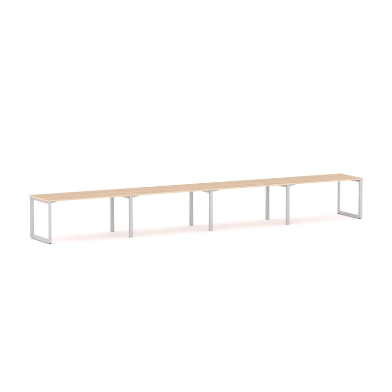 Anvil 4-Person Single-sided Desk Workstation
