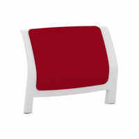 Game Chair Back Shell with Fabric Insert