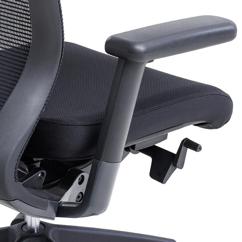 Balance Executive Chair Arm Set with aluminium support bracket