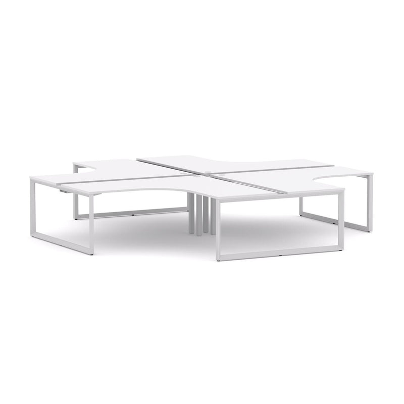 Anvil 4-Person 90Deg Workstation