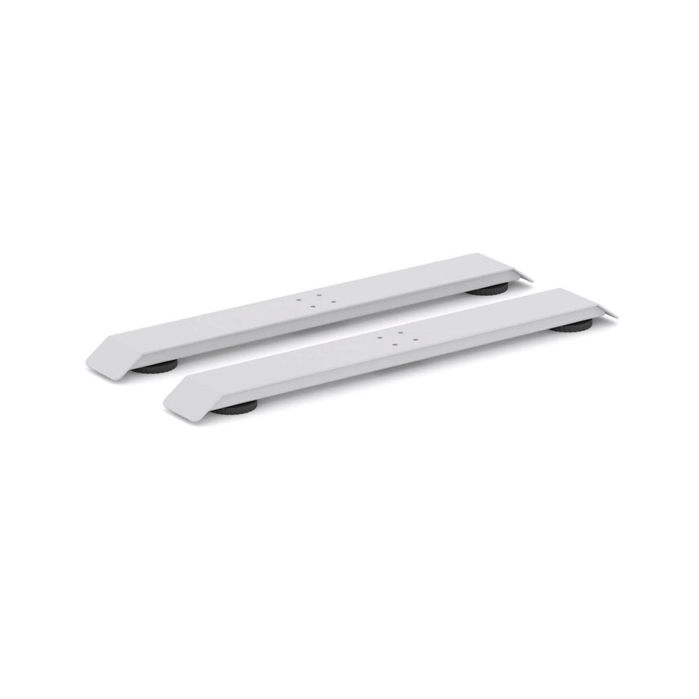 600mm Pair of Feet to suit Klass Single-sided Desk – Black