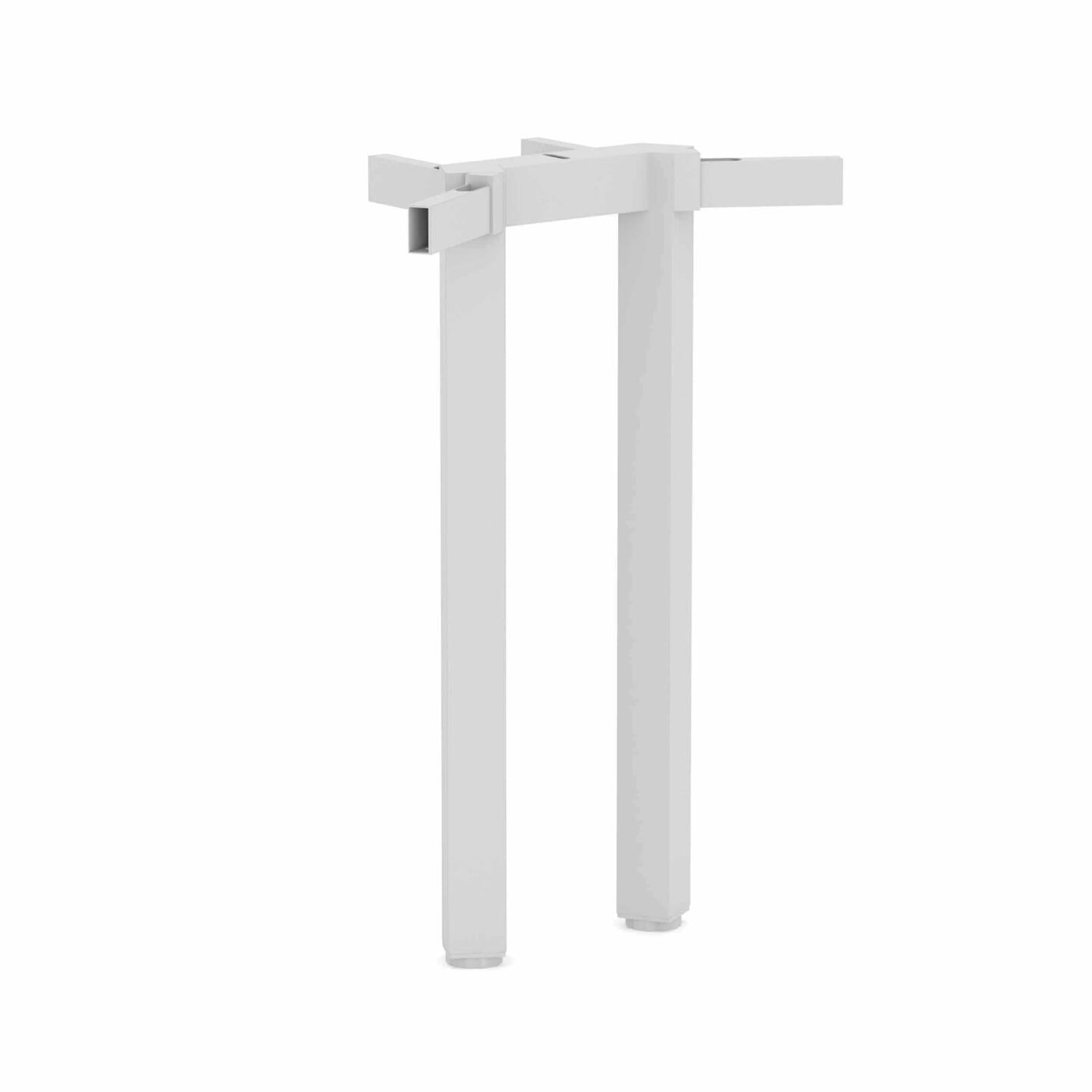 Axis 2-Way Corner Leg for shared 120Deg Workstations