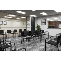 Padded Zipp Chair with Arms