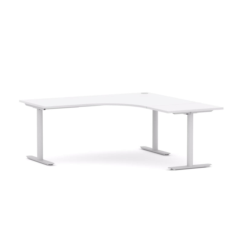Agile Fixed Round 90° Workstation
