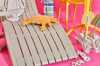 Slim Sunlounger with Cushion