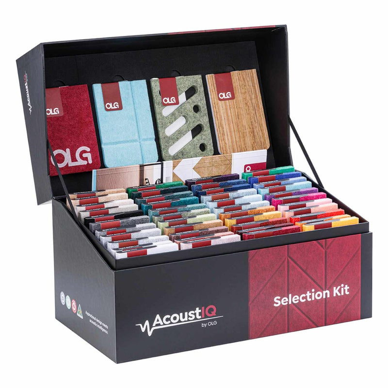 AcoustiQ by OLG Complete Selection Kit - 44 Colours & 4 Application Samples