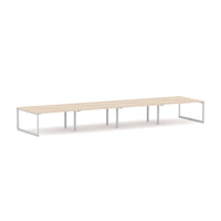 Anvil 8-Person Double-sided Desk Workstation