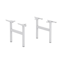 Agile Fixed Round H-Leg for Double-Sided Workstation