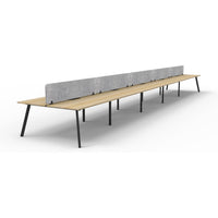 Eternity Back to Back Workstation with Eco Panel Screen - 10 Persons