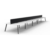 Eternity Back to Back Workstation with Eco Panel Screen - 10 Persons