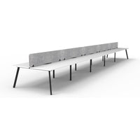 Eternity Back to Back Workstation with Eco Panel Screen - 10 Persons