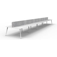 Eternity Back to Back Workstation with Eco Panel Screen - 10 Persons
