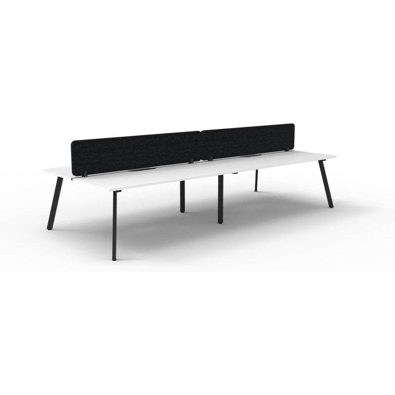 Eternity Back to Back Workstation with Eco Panel Screen - 4 Persons