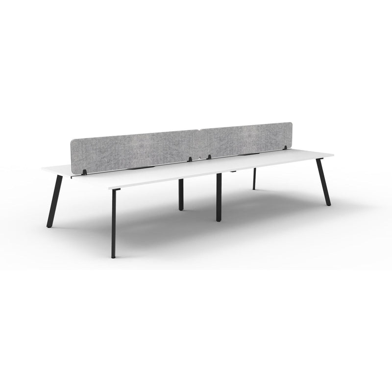 Eternity Back to Back Workstation with Eco Panel Screen - 4 Persons