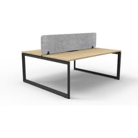 Infinity Back to Back Loop Leg Workstation - 2 Persons