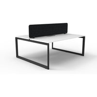 Infinity Back to Back Loop Leg Workstation - 2 Persons