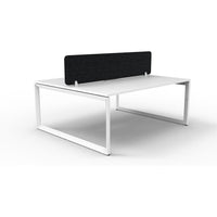 Infinity Back to Back Loop Leg Workstation - 2 Persons