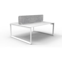 Infinity Back to Back Loop Leg Workstation - 2 Persons