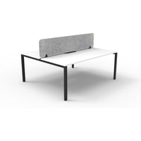 Infinity Back to Back Profile Leg Workstation - 2 Persons