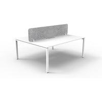 Infinity Back to Back Profile Leg Workstation - 2 Persons