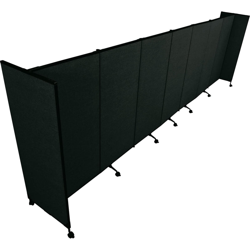 Elite Great Screen Divider Mobile Partition Starter Set - Black