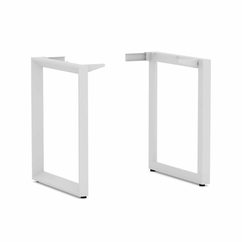 Anvil End Leg Set for Single Workstation 590mm