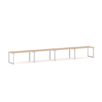 Anvil 4-Person Single-sided Desk Workstation