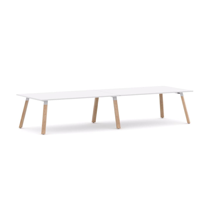 Plantation Boardroom Table 6 LegHousing, Oak Legs